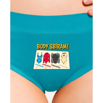 Souprava dámského spodního prádla Bastard Body sbírám dámské kalhotky Turquoise