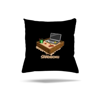 Polštář Bastard Sandbox polštář Black