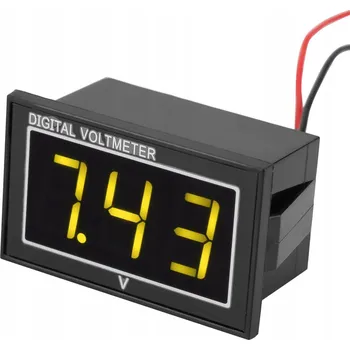DIGITÁLNÍ VOLTMETR LED 11CM
