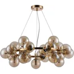 ITALUX PND-5252-25-GD-CGN - Lustr na lanku CABELLA 25xG9/28W/230V