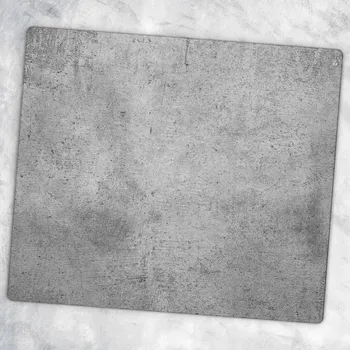 Obraz Kuchyňská Multifunkční Dekorativní Deska z Tvrzeného Skla Vzhled Betonu 60x52