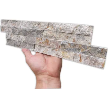 Obklad Přírodní obkladový kámen ZLÍN VZOREK - Kvarcit Žíhaný