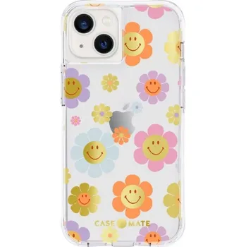 Pouzdro na mobilní telefon Case-Mate Tough Print Case Mate Tough Print, retro flowers ochranný kryt pro iPhone 13 Čirá