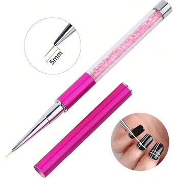 Štětec na zdobení nehtů, štětec na gel akryl nail art | štětec, doplněk - 21