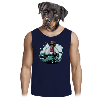 Pánské tílko Bastard USB vzkaz v láhvi pánské tílko French Navy