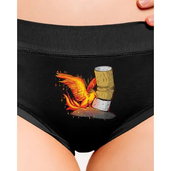 Souprava dámského spodního prádla Bastard Fénix dámské kalhotky Black