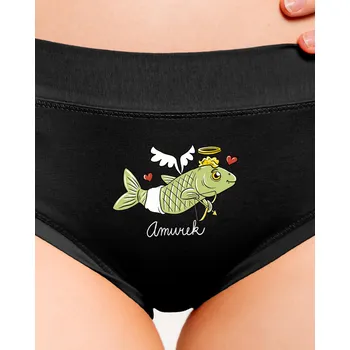 Souprava dámského spodního prádla Bastard Amurek dámské kalhotky Black