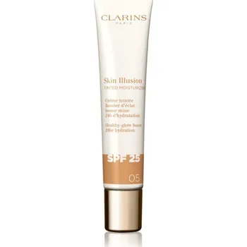 Přípravek na tvář Clarins Skin Illusion Tinted Moisturizer tónovací krém SPF 25 odstín 05 40 ml