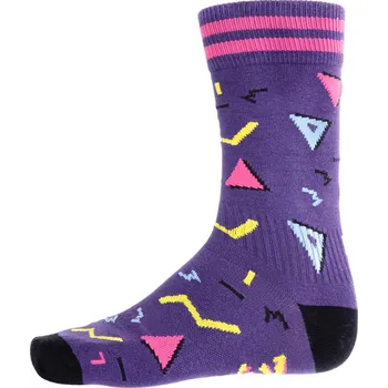 STINKY ponožky - Purple Purple (PURPLE) velikost: L/XL