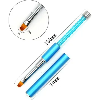 Štětec na nail art pro gelové a akrylové nehty | štětec, nástroj na nehty - 10