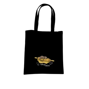 Nákupní taška Bastard Miluju válení taška Black