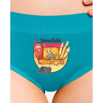 Souprava dámského spodního prádla Bastard Smažák dámské kalhotky Turquoise