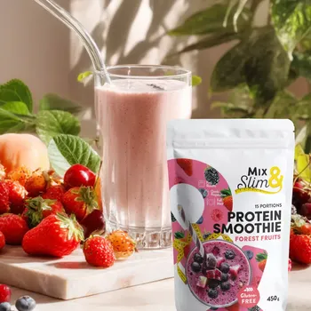 Keto dieta MixSlim Proteinové smoothie lesní ovoce 450g (15 porcí)