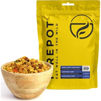 Hotové jídlo Firepot Keema curry s kuřecím masem, 135g