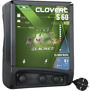 Ohradník Ohradníkový síťový zdroj CLOVERT S60 HTE, 6 J 230 V