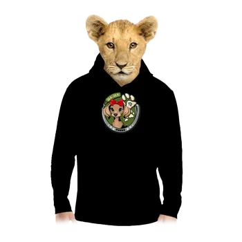 Chlapecká mikina Bastard Psí horoskop: Panna dětská mikina klokanka Black