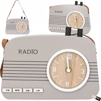 Hodiny Stolní hodiny Cadro béžové 21,51 cm