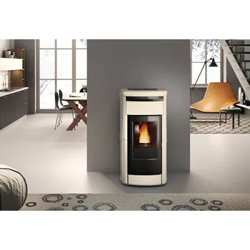 Krbová kamna EdilKamin KIRA2 H UP 18/16 kW pergamena