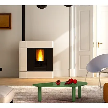 Krbová kamna Tenká peletová kamna Ravelli ELETTRA ZERO otočný hořák RDS