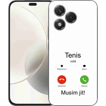 Pouzdro na mobilní telefon Gelový kryt mmCase na Honor 400 Lite - tenis volá bílé pozadí