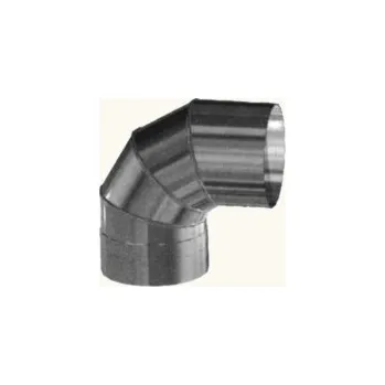 Kouřovod Kouřovod nerez koleno stavitelný 4 průměr 180/0-90° s čistícím otvorem