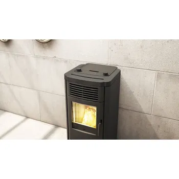 Krbová kamna Peletová kamna EK KLIK 2 8 kW snadný ovládání otočný knoflíky