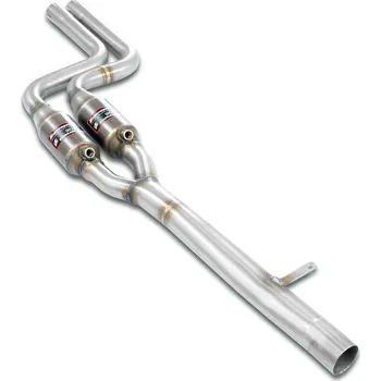 Katalyzátor Přední díl výfuku s metalickým katalyzátorem, pravá – levá Supersprint 785502