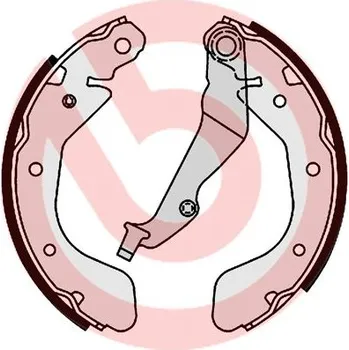 Brzdová čelist Sada brzdových čelistí BREMBO S 10 514