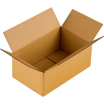 Obalový materiál Kartonová krabice klopová 450x250x250 mm 5VVL BC 560g/m2 hnědá - paleta 320 ks