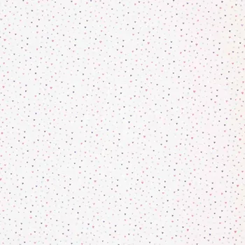 SWAFING Bavlněná látka Tim barevná srdíčka