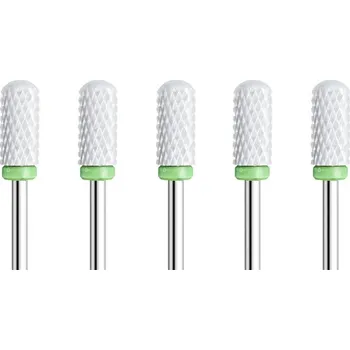 5 ks Frézky na nehty pro gelové nehty doma | bruska, nástroje na manikúru - 40 5 ks