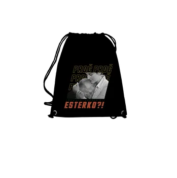 Sportovní vak Bastard B18: Pošta pro tebe vak Black