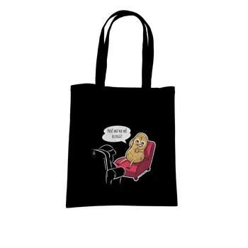 Nákupní taška Bastard Alergeny u psychologa taška Black