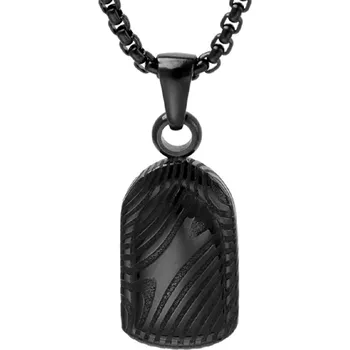 Přívěsek Tonni Marra® Damaškový přívěsek Cosanta Black Coating s řetízkem