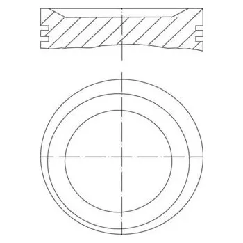 Píst motoru Píst MAHLE 011 75 01
