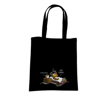 Nákupní taška Bastard Ranní ptáče taška Black