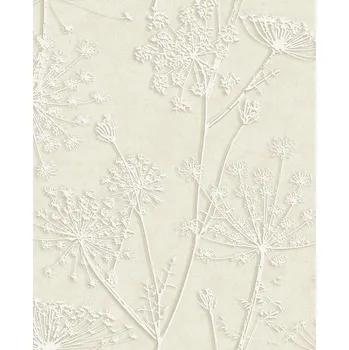 Tapeta Eijffinger Vliesová tapeta na zeď, krémová, rostliny, trávy, 350511, Riviera Maison, Eijffinger, velikost 10 x 0,686 m