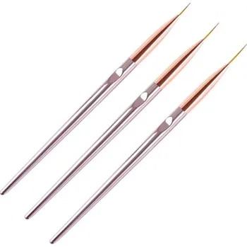 Sada štětců na jemné malování nehtů a 3D zdobení | štětec na nehty, nail art - 01