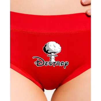 Souprava dámského spodního prádla Bastard Destroy dámské kalhotky Red Mal