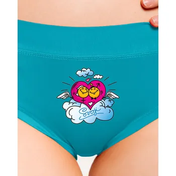 Souprava dámského spodního prádla Bastard Svoji dámské kalhotky Turquoise