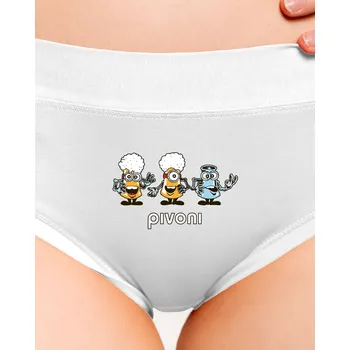 Souprava dámského spodního prádla Bastard Pivoni dámské kalhotky White