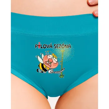 Souprava dámského spodního prádla Bastard Pylová sezóna dámské kalhotky Turquoise