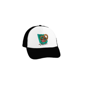 Kšiltovka Bastard Preclík kšiltovka truckerka Black cap