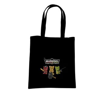 Nákupní taška Bastard Madvídci taška Black