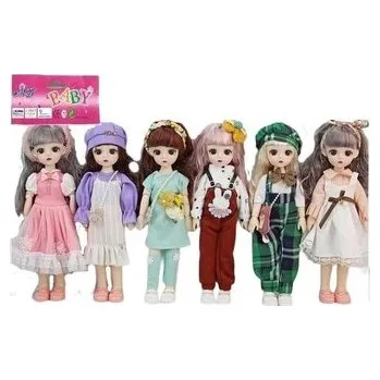 Lalka stylowa zginane ręce i nogi 29cm MIX (pl, 2000, Merkpol)