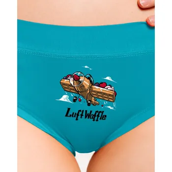 Souprava dámského spodního prádla Bastard Luftwaffle dámské kalhotky Turquoise