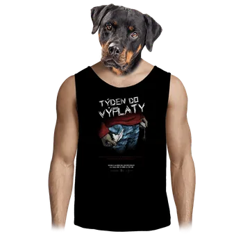 Pánské tílko Bastard B13: Týden do výplaty pánské tílko Black