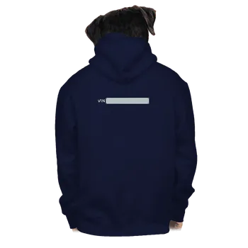 Pánská mikina Bastard Osobní VIN kód pánská mikina na zip Navy