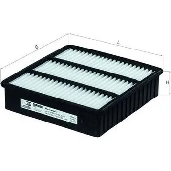 Vzduchový filtr Vzduchový filtr KNECHT LX 1076