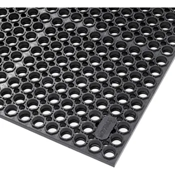 Rohožka Notrax® 563 Sanitop Deluxe - Protišmyková gumová rohož s drenážnymi otvormi Rozmer: 91cm x 152cm 563